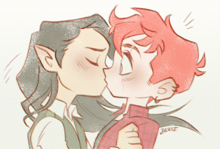 Jiang Kissing Robin By Jackce