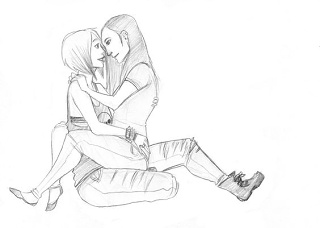 Lin And Zhenya Cuddling By CR Scannell